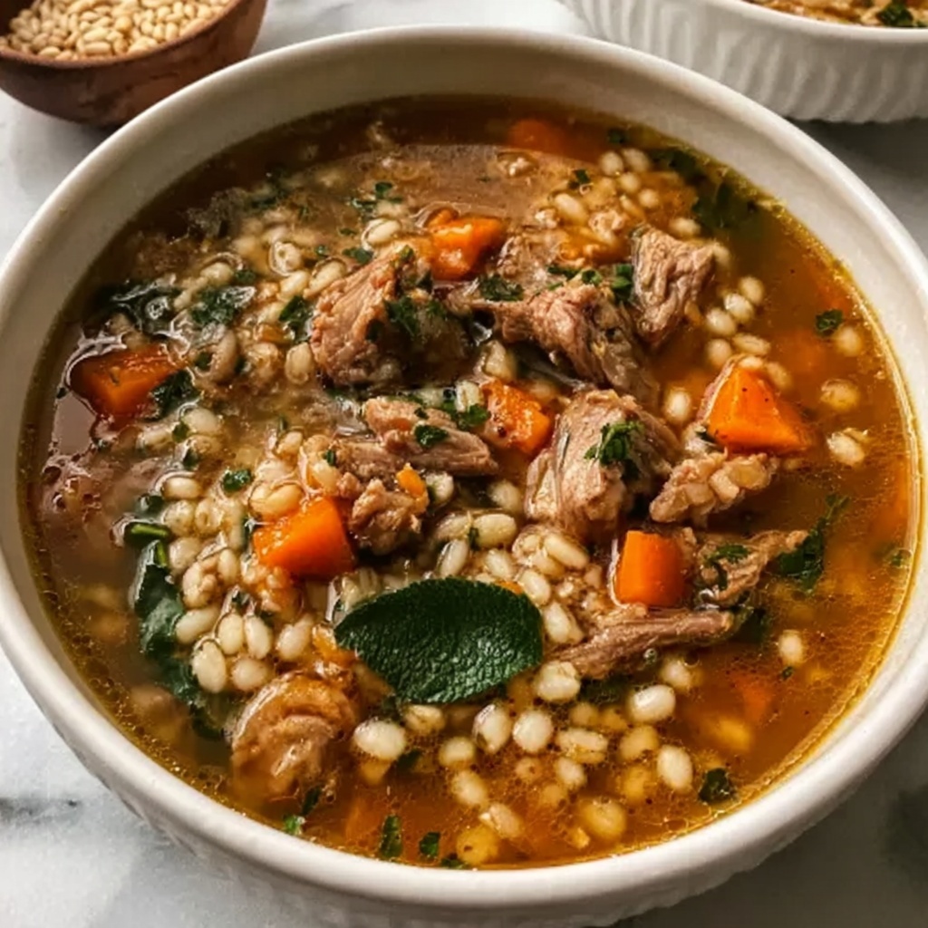 Best Beef Barley Soup Recipe for Cozy Nights Recipe - Recipe Image