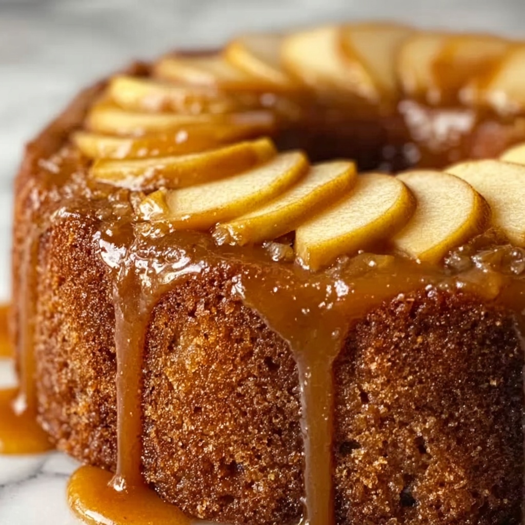 Caramelized Peach and Brown Sugar Pound Cake Recipe - Recipe Image