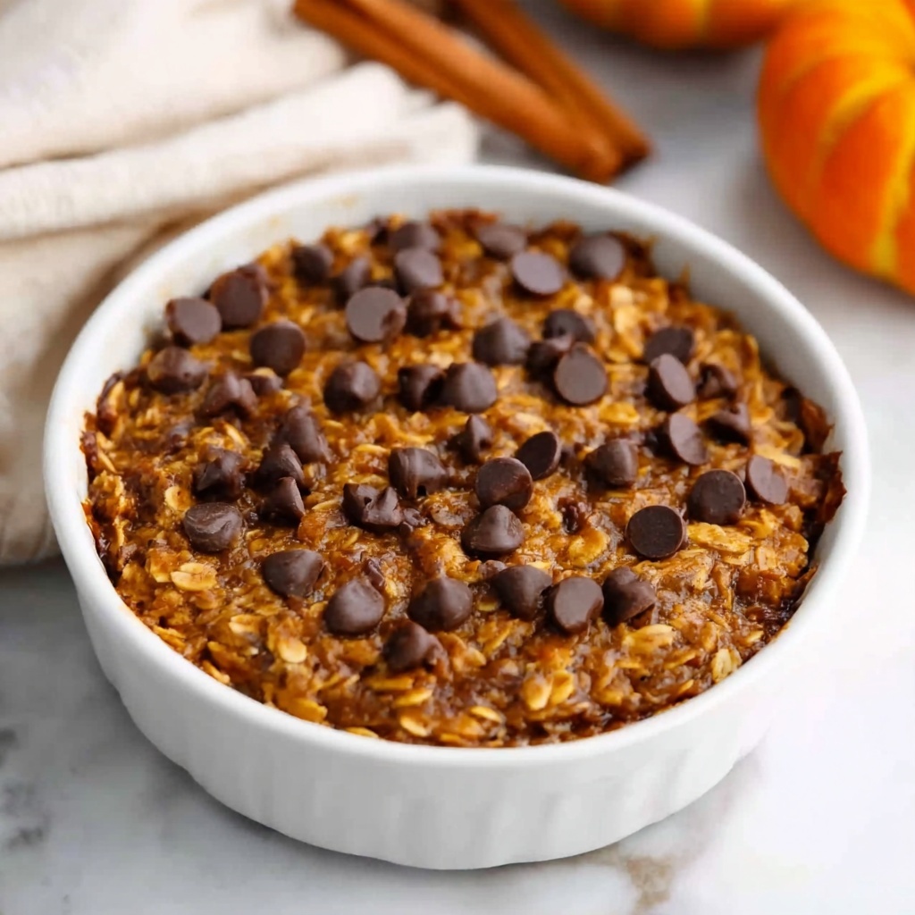Pumpkin Baked Oats (Single Serve) Recipe - Recipe Image