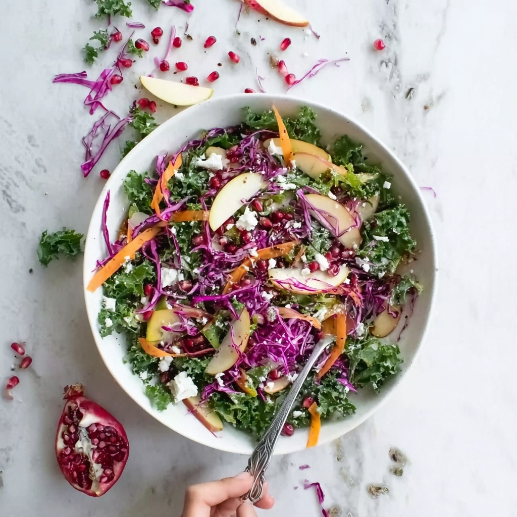 Winter Salad with Tangy Homemade Vinaigrette Recipe - Recipe Image