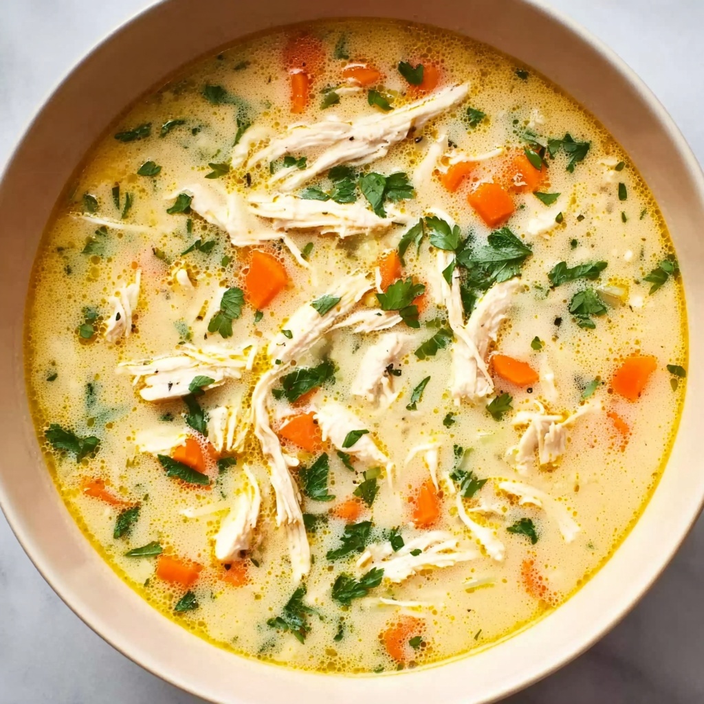 Coconut Cilantro Chicken Soup Recipe - Recipe Image