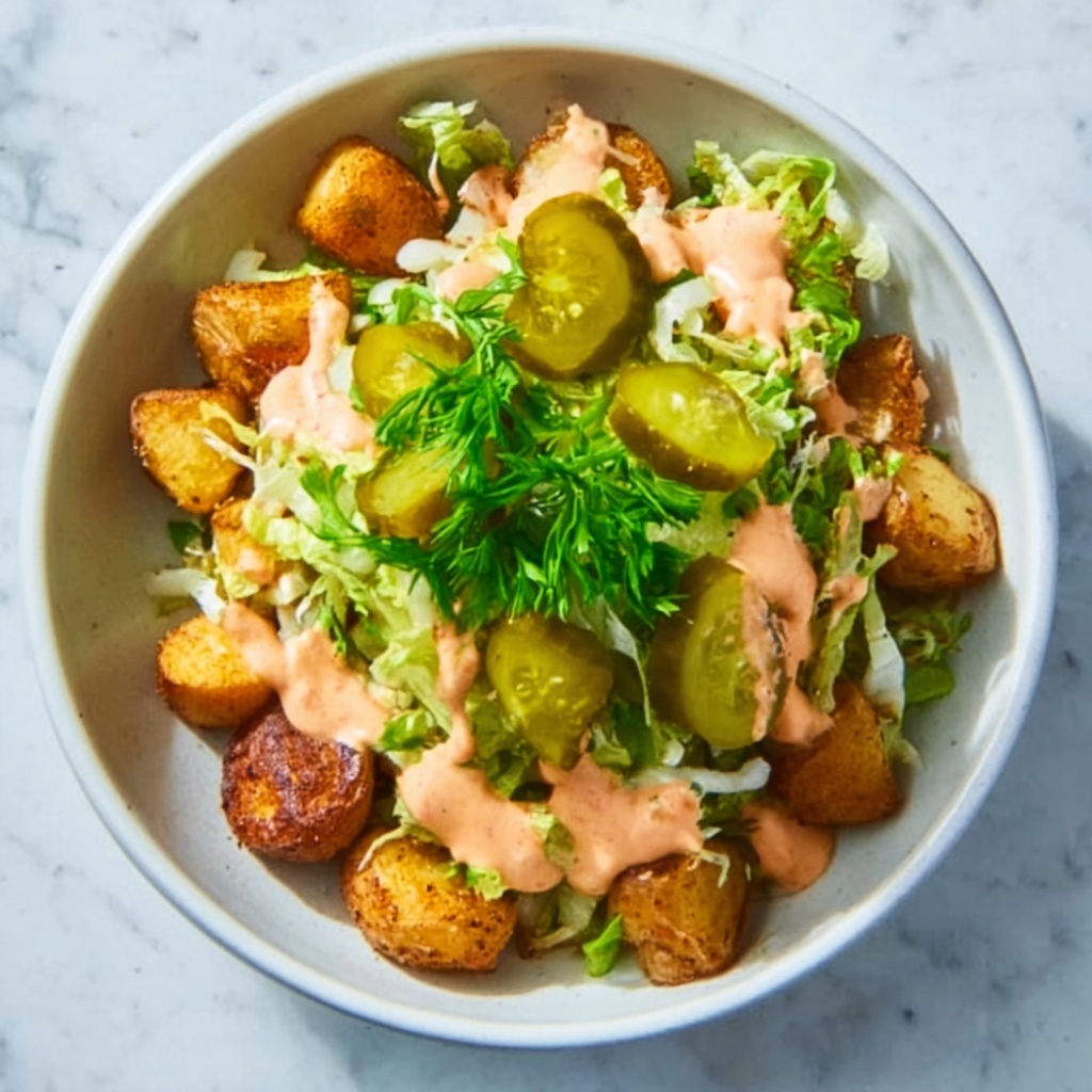 Loaded Potato Big Mac Bowl Recipe - Recipe Image