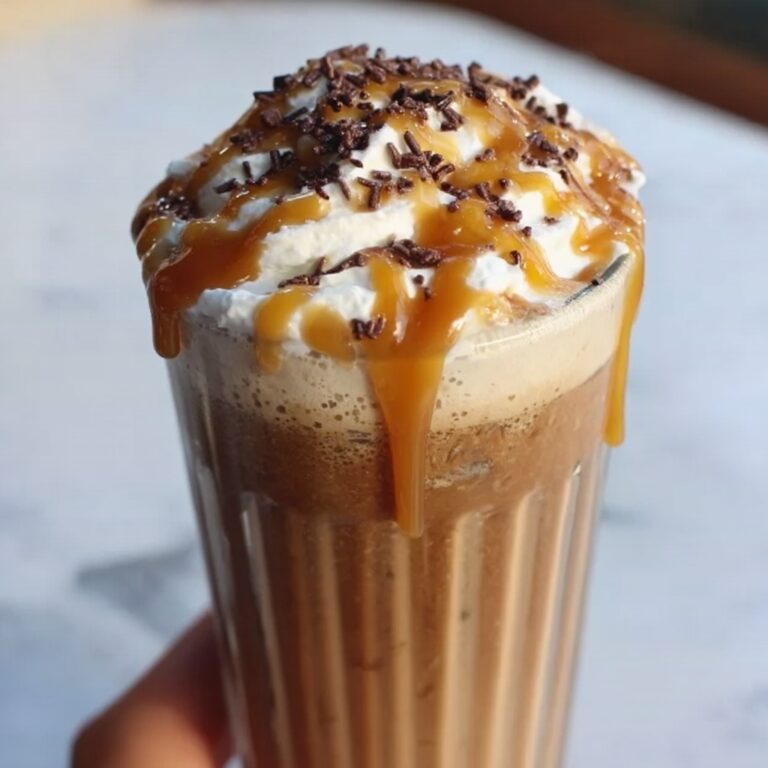 Caramel Iced Coffee Protein Shake Recipe